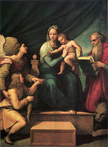 Archangel Raphael by Raphael