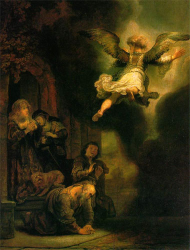 Archangel Raphael - Rembrandt