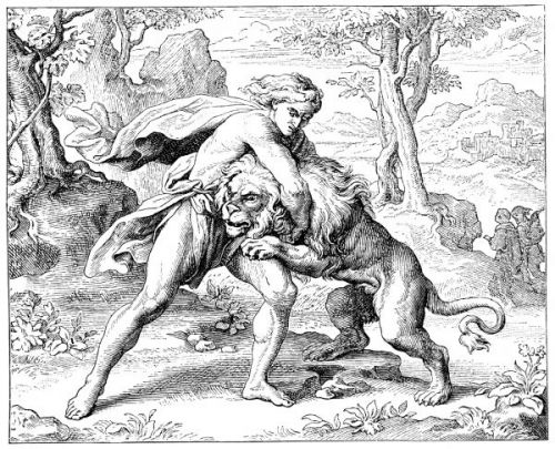 Samson and the Lion - Image 3
